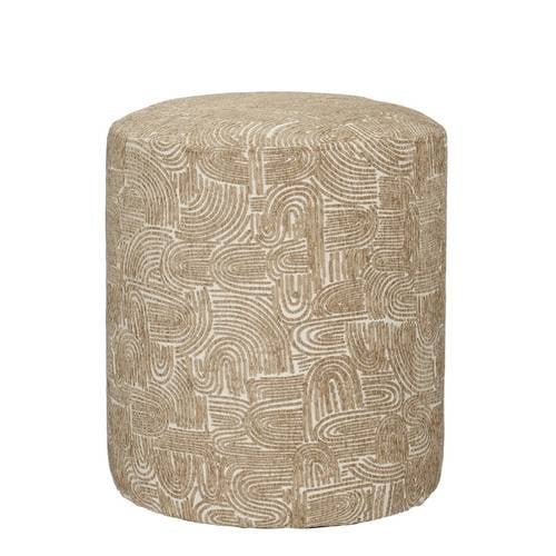 Mica Decorations poef Groove soft body
