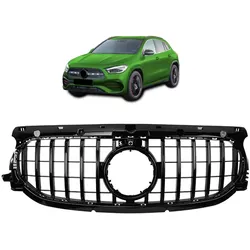 Kühlergrill Schwarz glänzend Panamerican GT passend für Mercedes-Benz GLA H247 2020-2023