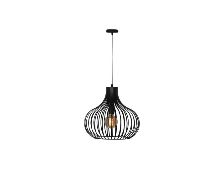Freelight Hängeleuchte Aglio, dimmbar, schwarz, für Wohn- / Esszimmer, Metall, Modern