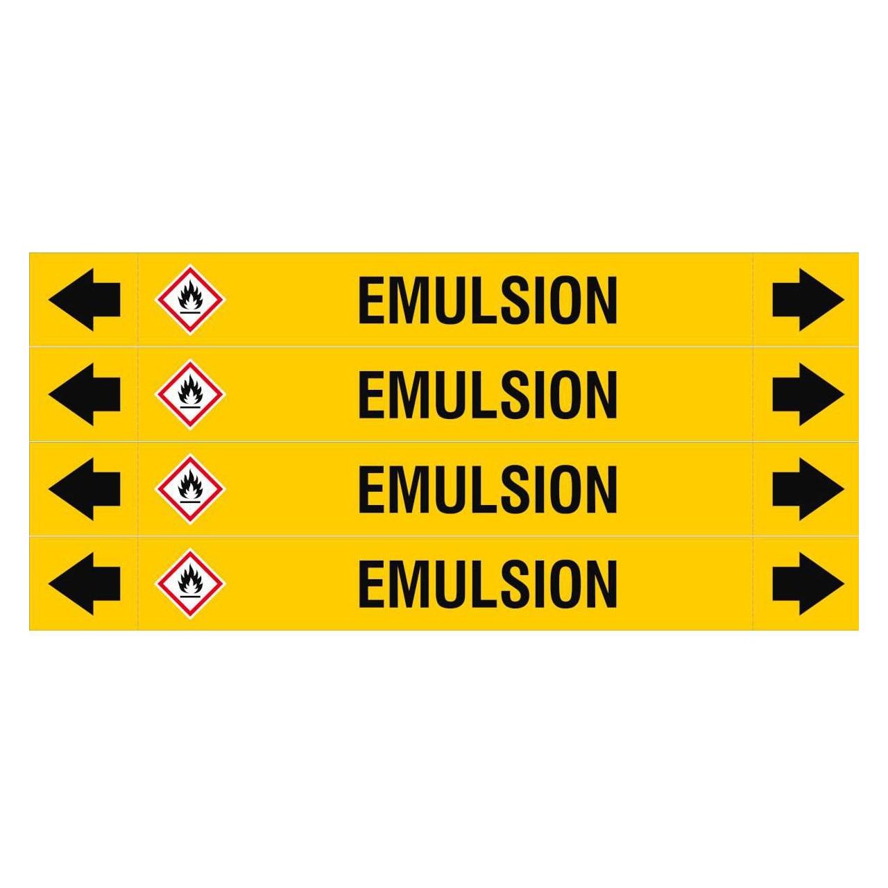 Brady ASME - Rohrmarkierer - Emulsion (ASMEPM-26X230MM-EMULSION)