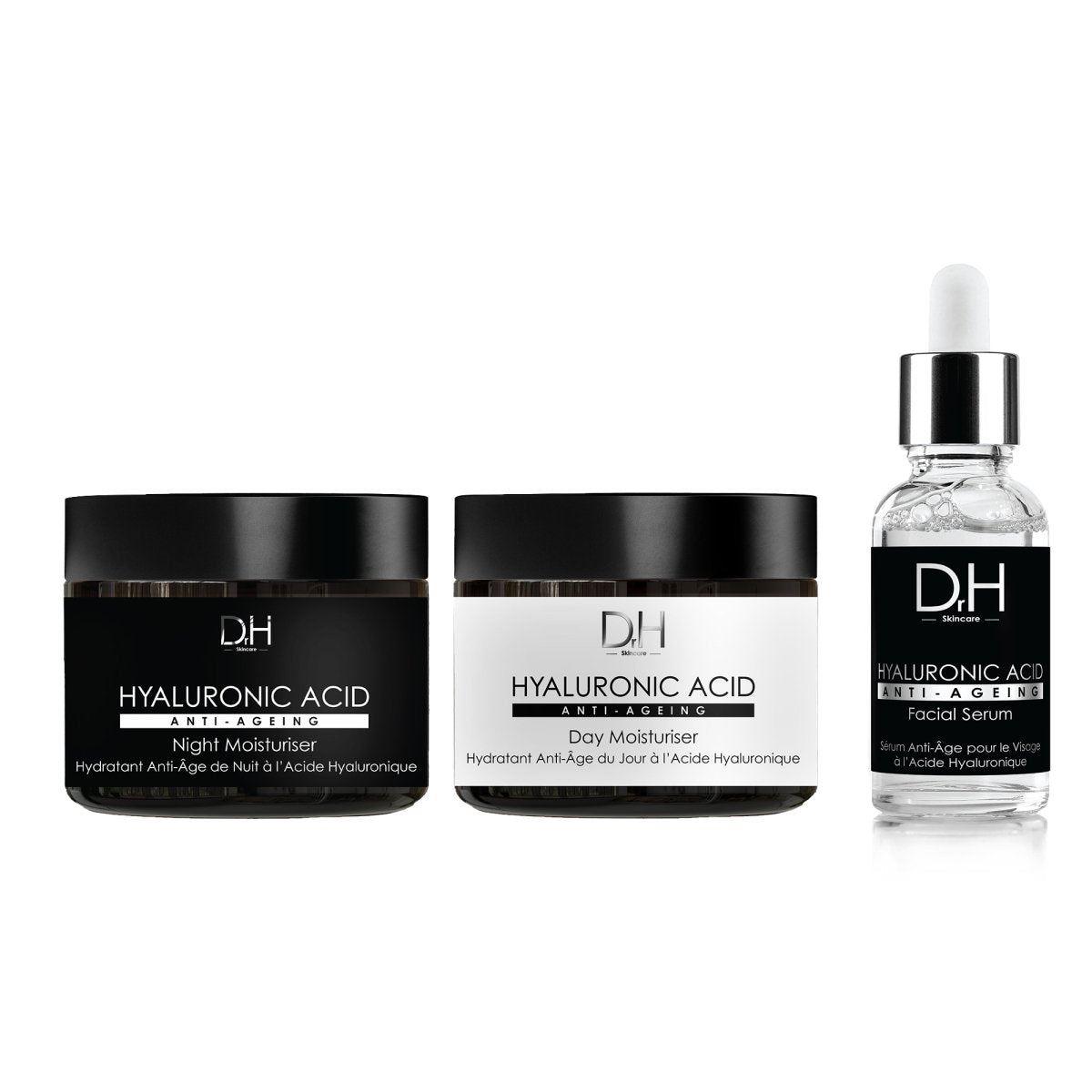 Dr H Anti-Aging-Hyaluronsäure-Routine