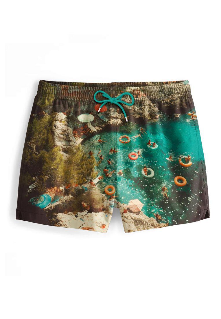 "Retro Holiday" Badeshorts
