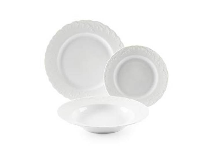 Excelsa Geschirr 18er Set Weiß
