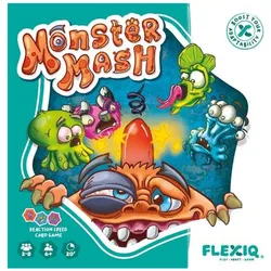 FlexiQ Board Game with Dice & Cards 'Monsters' 112038 from 6+ Years (Deutsch, Englisch, Französisch, Italienisch, 2 - 8 Spieler)