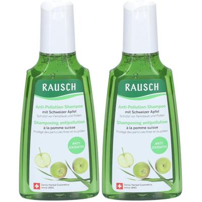 Rausch Anti-Pollution-Shampoo m.Schweizer Apfel x2 2x200 ml Shampoo