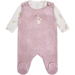 Fixoni Strampler-Set Hase, rosa, 56