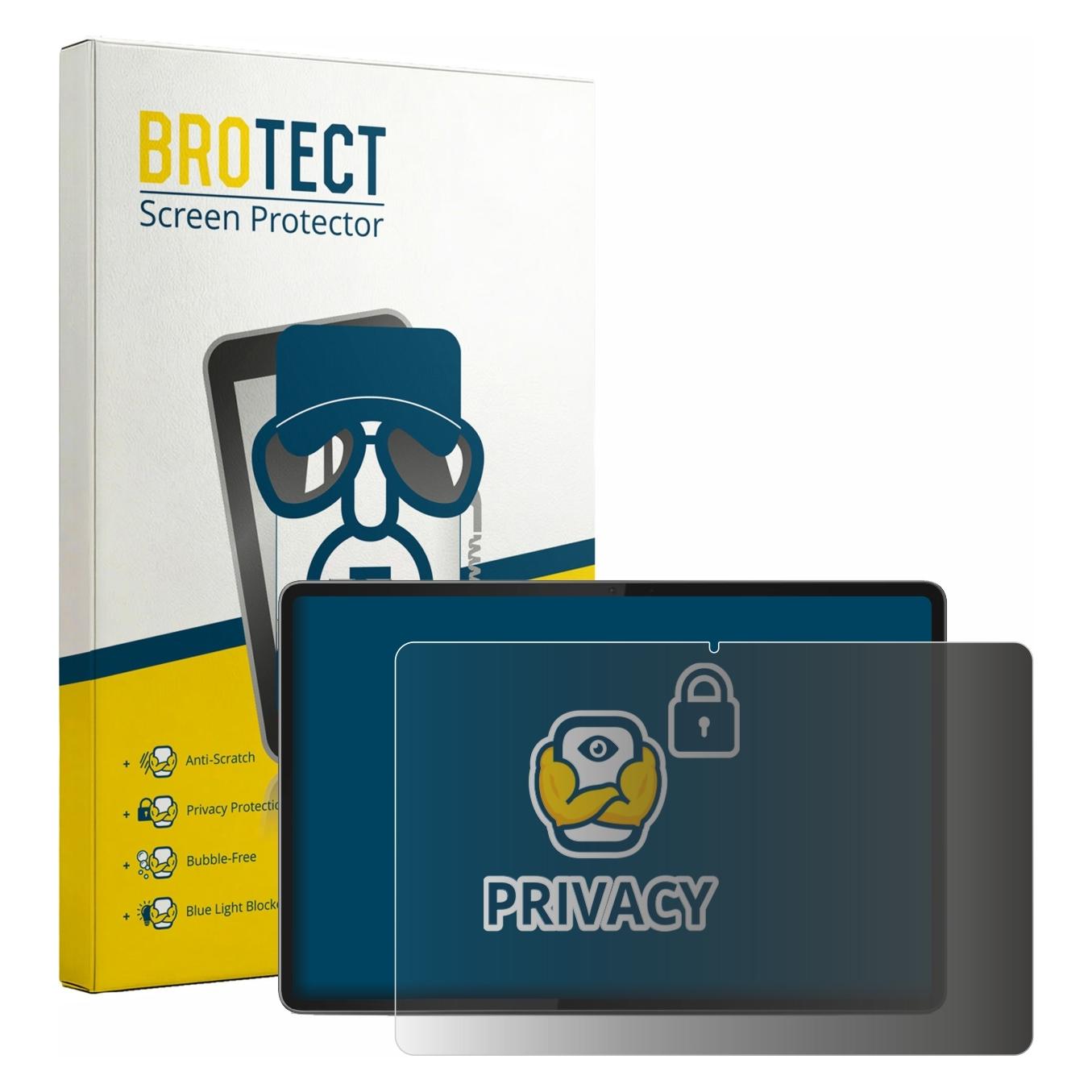 Brotect Sichtschutzfolie für Lenovo Yoga Tab 11.1" 2026 Anti-Spy Privacy Folie Blaulicht-Schutz (1 Stk., Lenovo Yoga Tab) (6064440)