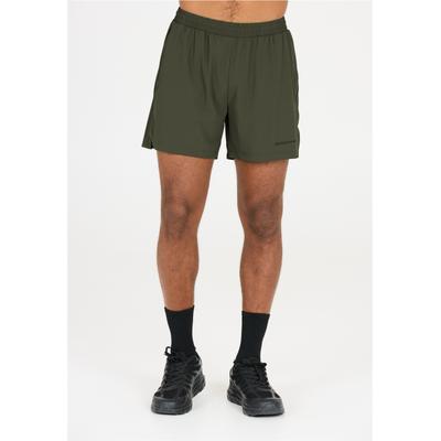 Shorts ENDURANCE "Dyne", Herren, Gr. S, US-Größen, grün (dunkelgrün), 79% Polyamid, 21% Elasthan, unifarben, kurz, Hosen Shorts, mit Stretchfunktion und antistatischer Behandlung