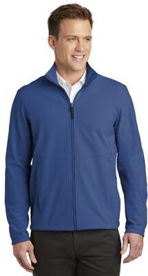 Port Authority J901 Collective Soft Shell Jacket in Night Sky Blue size 4XL   Polyester