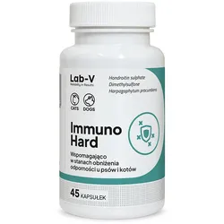 Lab-v Immuno Hard – Unterstützung des Immunsystems für Hunde und Katzen, 45 Kapseln