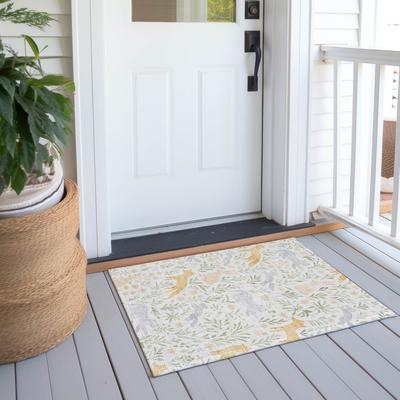 Addison Rugs Machine Washable Indoor/ Outdoor Whimsy Foxy Chantille Rug