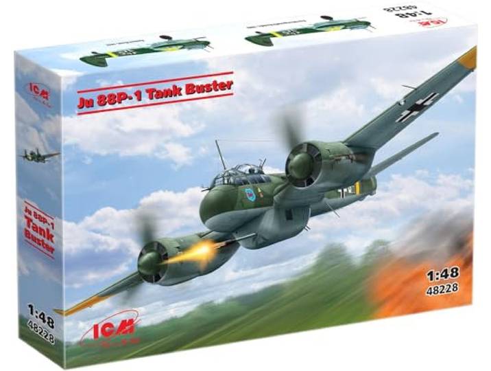 ICM 1:48 - Ju 88P-1 Tank Buster