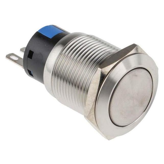 RS PRO Switch Pushbutton Stainless Momentary (8118572)