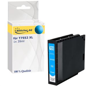 kompatibel für Epson T7552 XL 39ML-cyan Druckerpatrone
