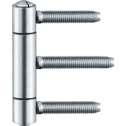 SIMONSWERK Einbohrband BAKA C 1-15 WF 3-tlg.topzink 60kg DIN L/R HLT - 5 080623 0 11007