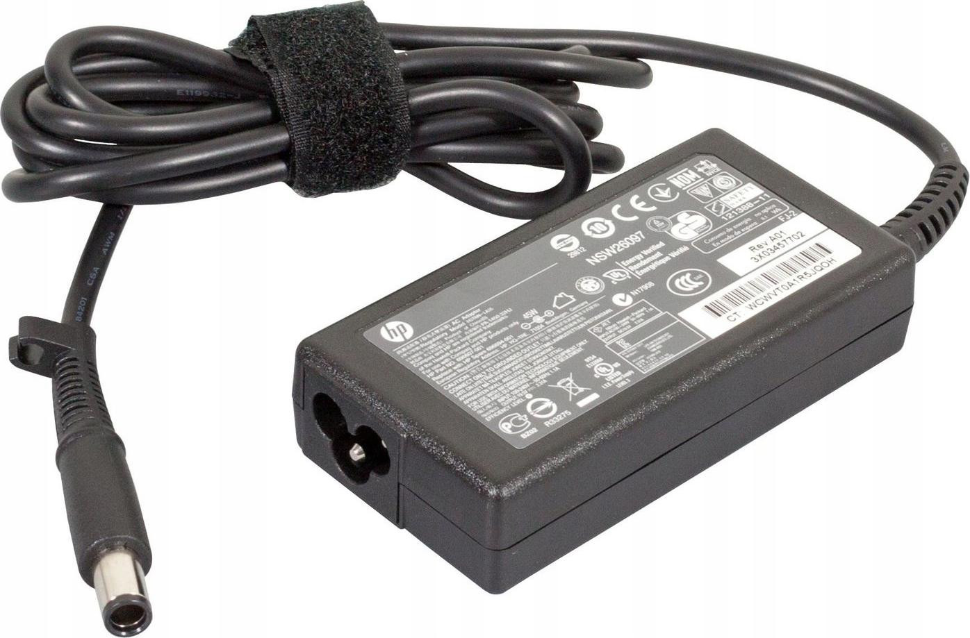 HP Smart AC-adapter 45W voor laptop, Zwart