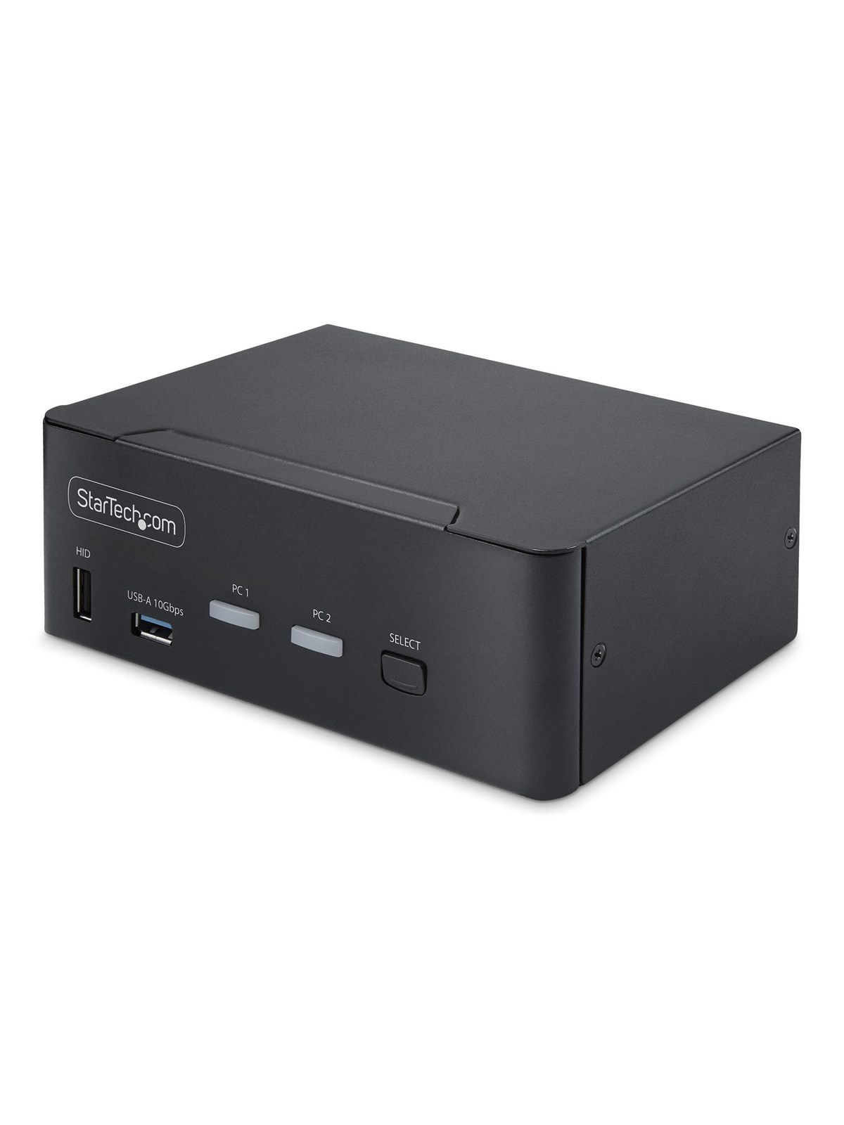 StarTech.com P2CDD143-KVM-SWITCH 2-Port Dual-Monitor DisplayPort KVM Switch 8K 60Hz / 4K 144Hz DP 1.4 2x USB 10Gbps Ports