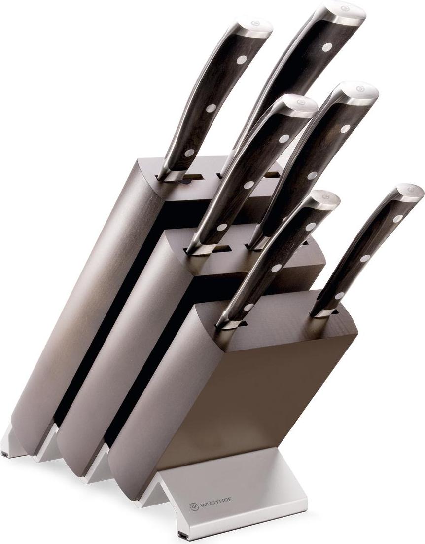 Wüsthof Messerblock 7-teilig / Knife Block Set 7 Pieces Ikon -- 1090570602