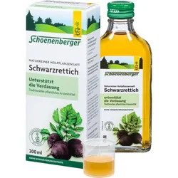Schwarzrettichsaft Schoenenberger 200 ML
