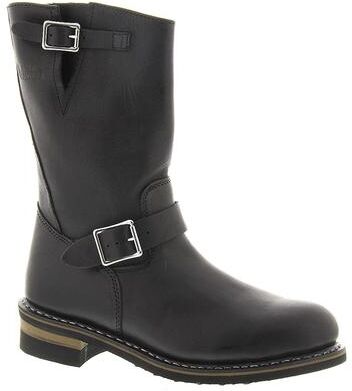 "Work America Men's 11"" Steel Toe Wellington - 12 Black Boot D"