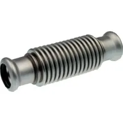Logafix Edelstahl V4A Axialkompensator d35 I/I M-Kontur