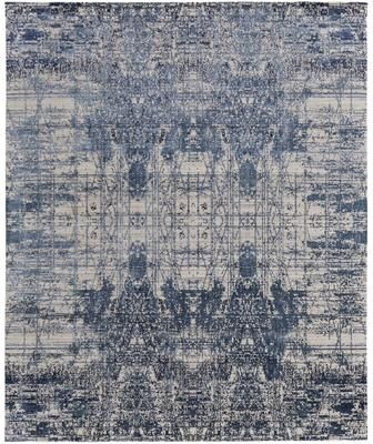 Grand Bazaar Kinton Hand Woven Abstract Modern Area Rug