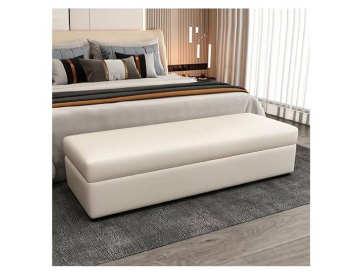 RUNZE765Z Dekorativ Aufbewahrungsbank mit for Schlafzimmer(100 * 40 * 42cm)