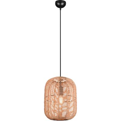 TRIO LEUCHTEN Pendelleuchte "Runa", schwarz, 1, Ø 35cm H: 150cm, Leuchten, Pendelleuchte