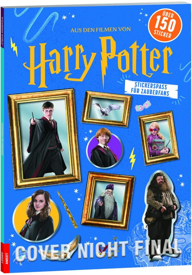Wizarding World™ - Harry Potter™ Stickerspaß für Zauberfans: mit 10 Stickerseiten, 2 Seiten mit Metallicstickern - Preis vom 09.10.2026 07:28:09 h