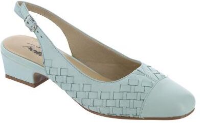 Trotters Dea Woven - Womens 8.5 Blue Pump Medium