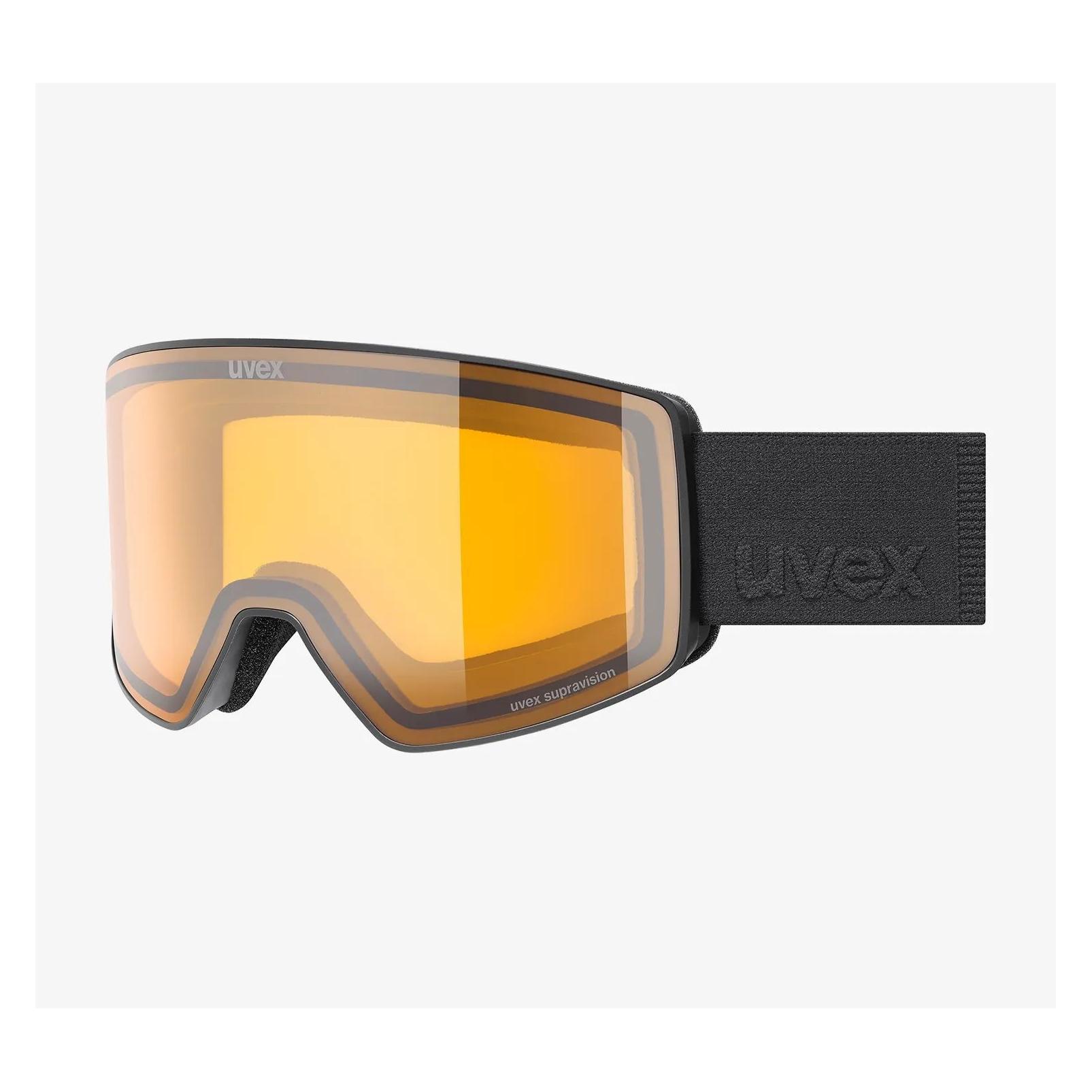 Uvex Skibrille Scenic LG - black matt/yellow (55/0/342/2230)
