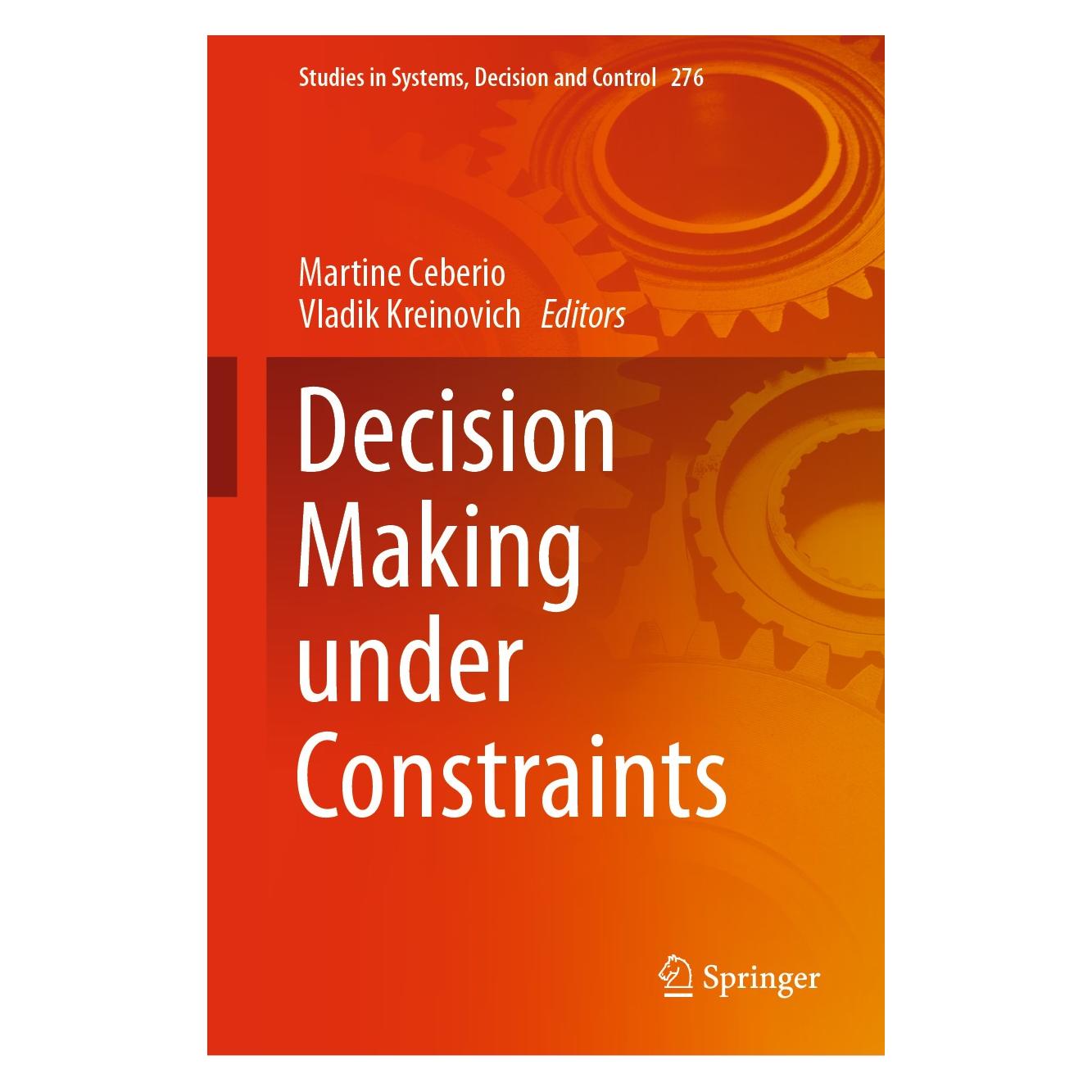 Springer Decision Making under Constraints (9783030408138)