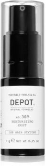 Depot 300 HAIR STYLING NO. 309 TEXTURIZING DUST pó para dar volume ao cabelo 7 g. 300 HAIR STYLING NO. 309 TEXTURIZING DUST