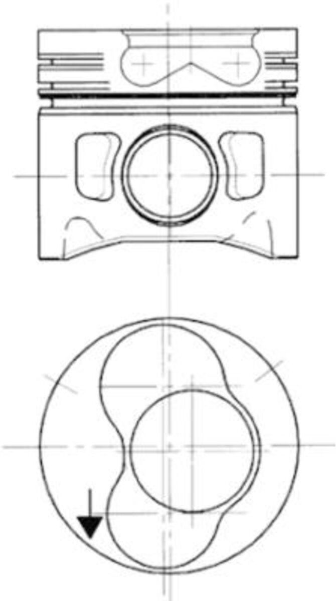 Kolbenschmidt Pistone 94 428 700
