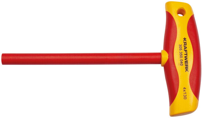 Kraftwerk Clé à douille T-Handle Tournevis 4 mm VDE (305.350.040)