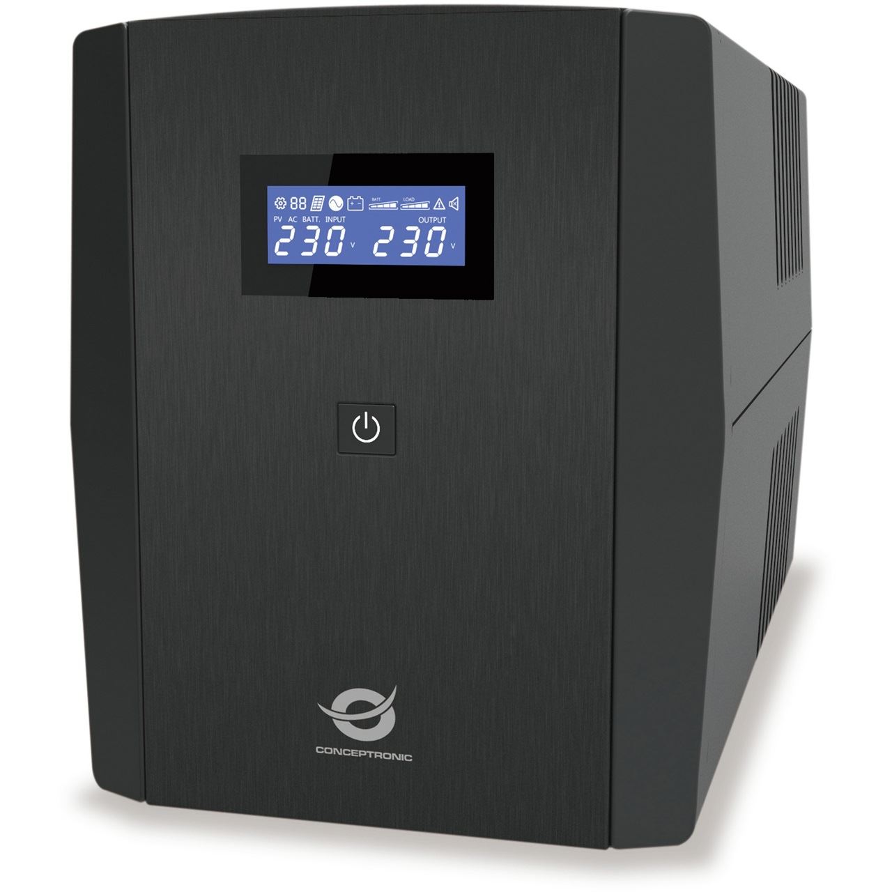 Conceptronic ZEUS 1200VA 720W USV, IEC + Schutzkontakt Bulk