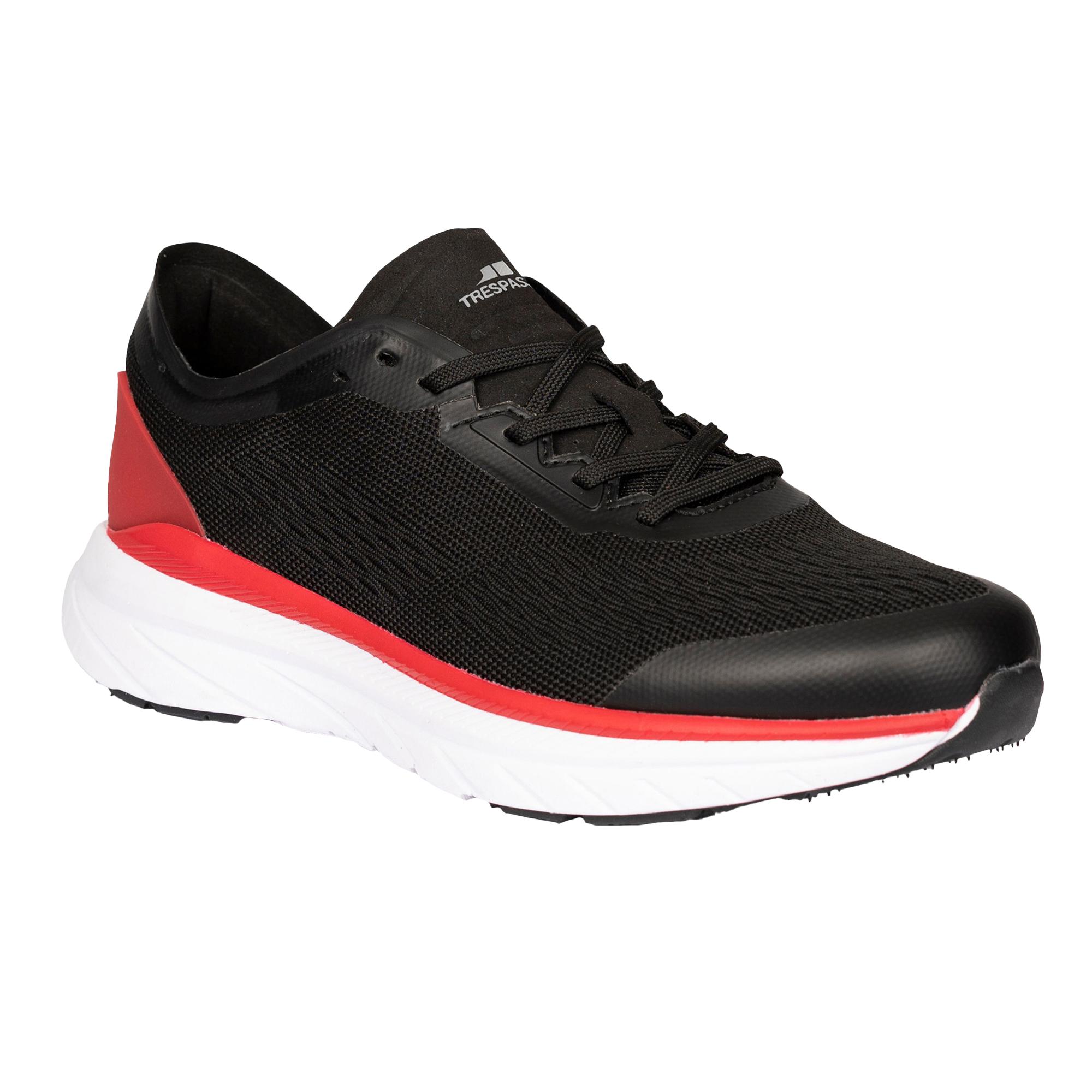 Trespass Heren Dane Trainers (Zwart)