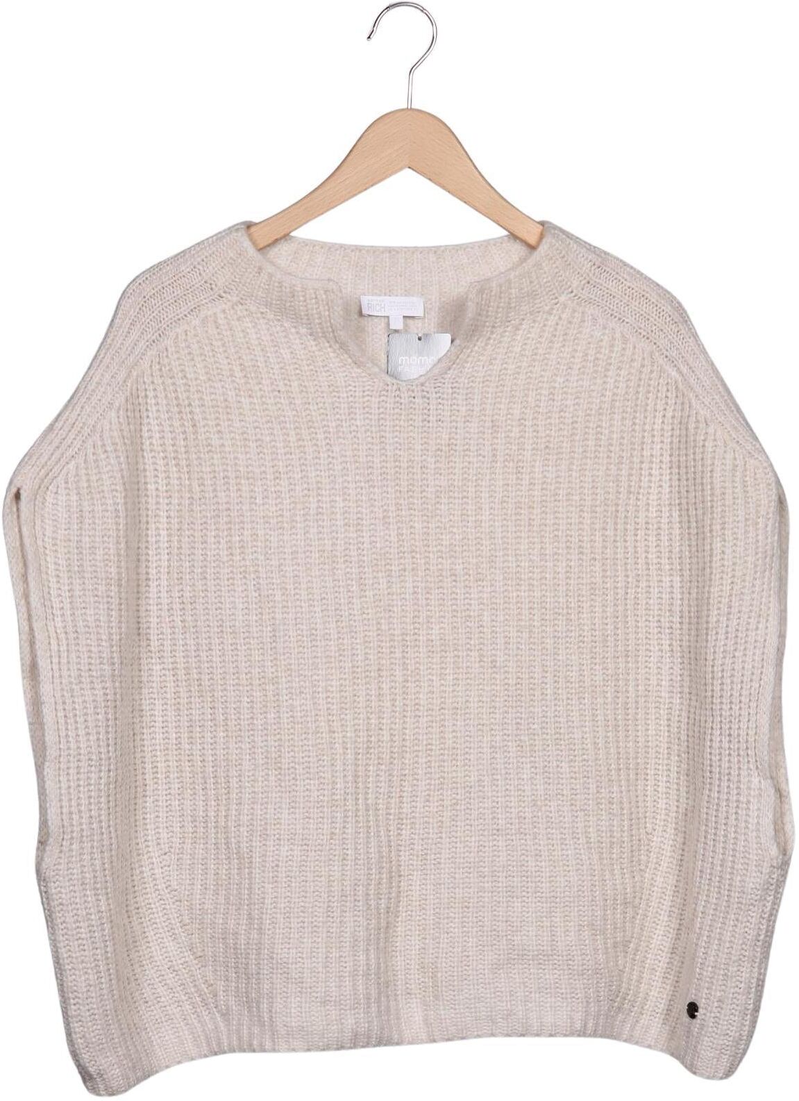 Better Rich Damen Pullover, Beige, Gr. L, Wolle / Synthetik - Second Hand