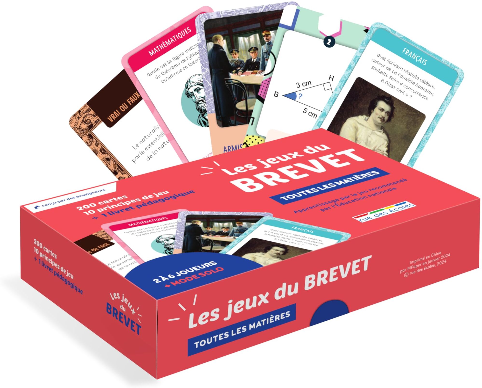 Collectif - Les jeux du brevet : toutes les matières - Preis vom 09.10.2026 07:28:09 h