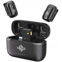 Ulanzi Mikrofon Luucco MiniPods K2 USB-C czarny 2 szt. + etui (SB11229), Mikrofon