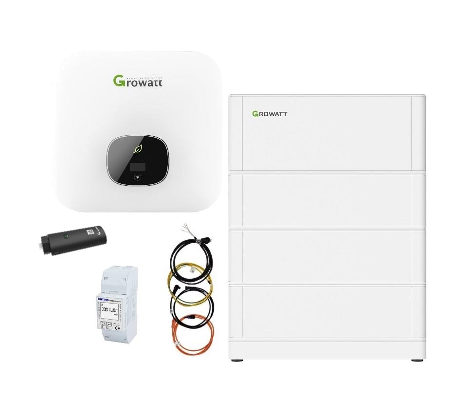 Growatt Single phase Hybrid ESS 4.6 kW Battery 10 kWh