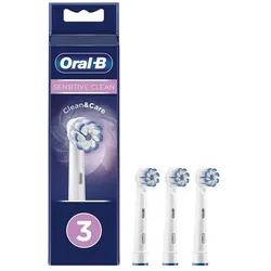 Oral-B, Zahnbürstenkopf, Sensitive Clean 3 Ersatzbürsten - (3x)