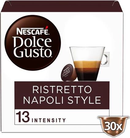 Cápsulas Café Dolce Gusto Café Ristretto Napoli Style 30 Cápsulas