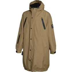MYSTIC DTS Poncho 2027 slate brown - S/M