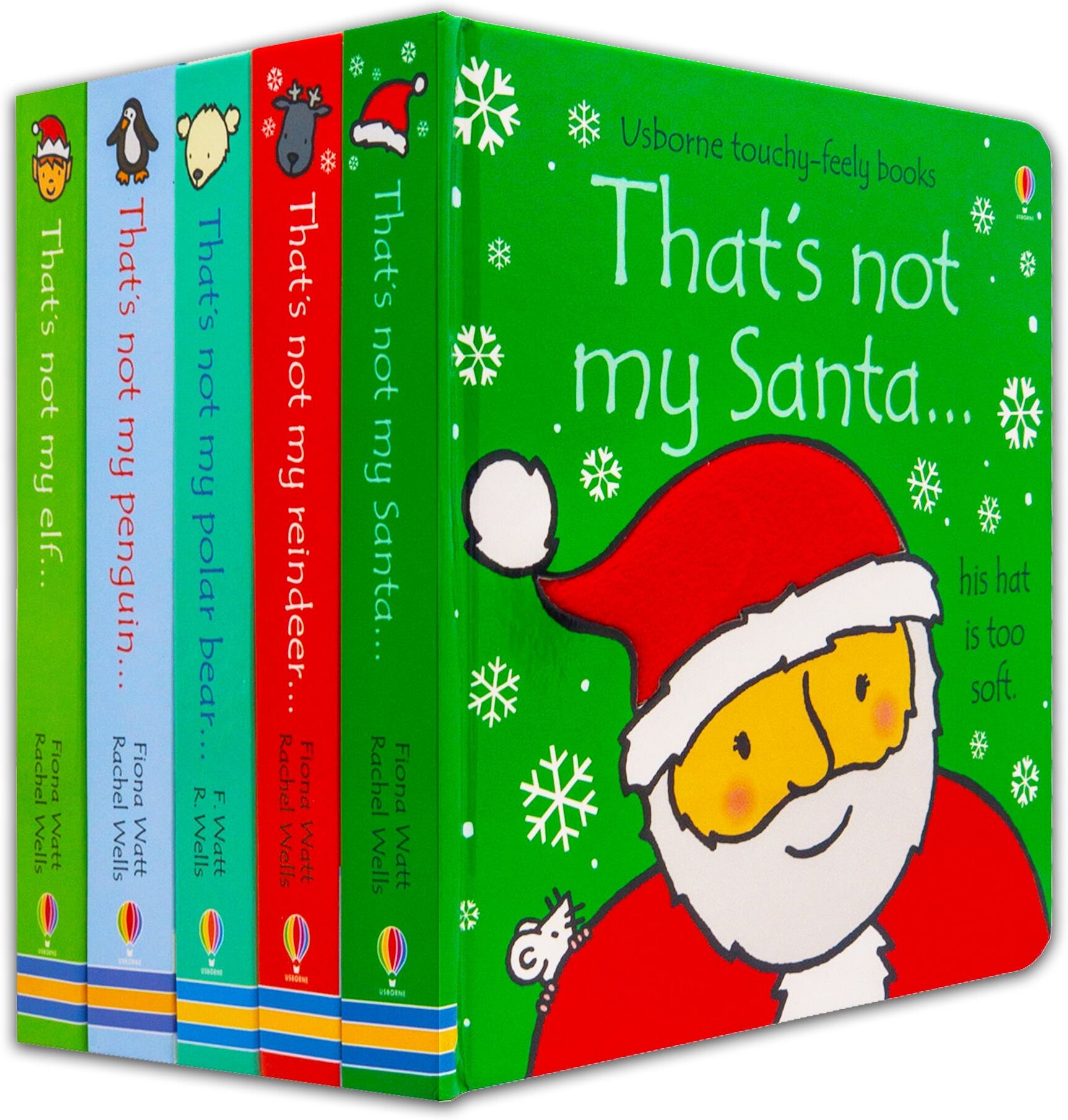 Usborne Publishing Ltd Usborne Thats Not My Christmas Collection 5 Books Set (Touchy-Feely Board Books) By Fiona Watt