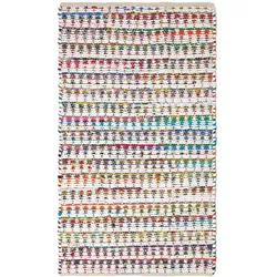 FLICKENTEPPICH geometrisch gemustert 90/150 cm