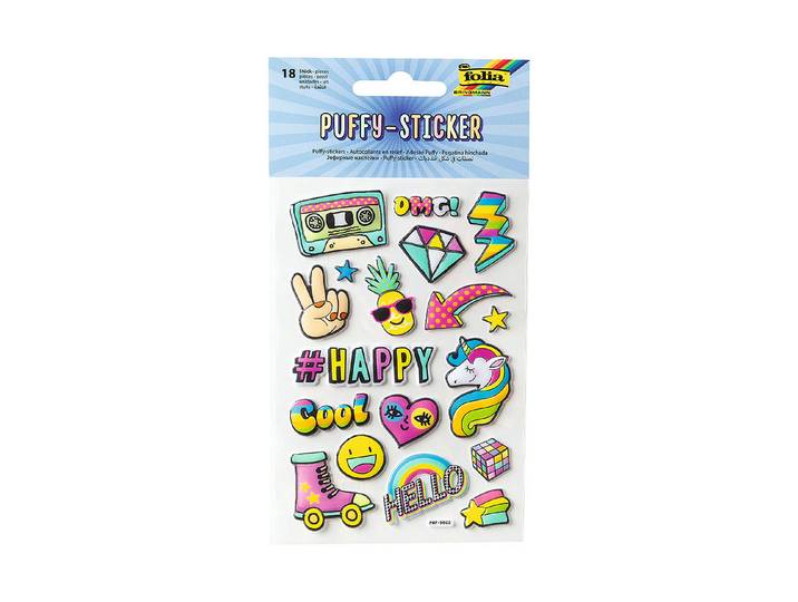 Folia Puffy Sticker I