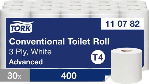 TORK Toilettenpapier Premium 110782 Weiß Anzahl der Lagen: 3 lagig 30St.