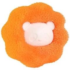 Uplifted Goods Reusable Pet Hair Remover Laundry Ball orange 1pc