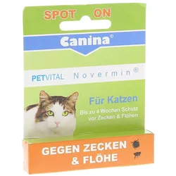 Canina Petvital Novermin für Katzen 2 ml